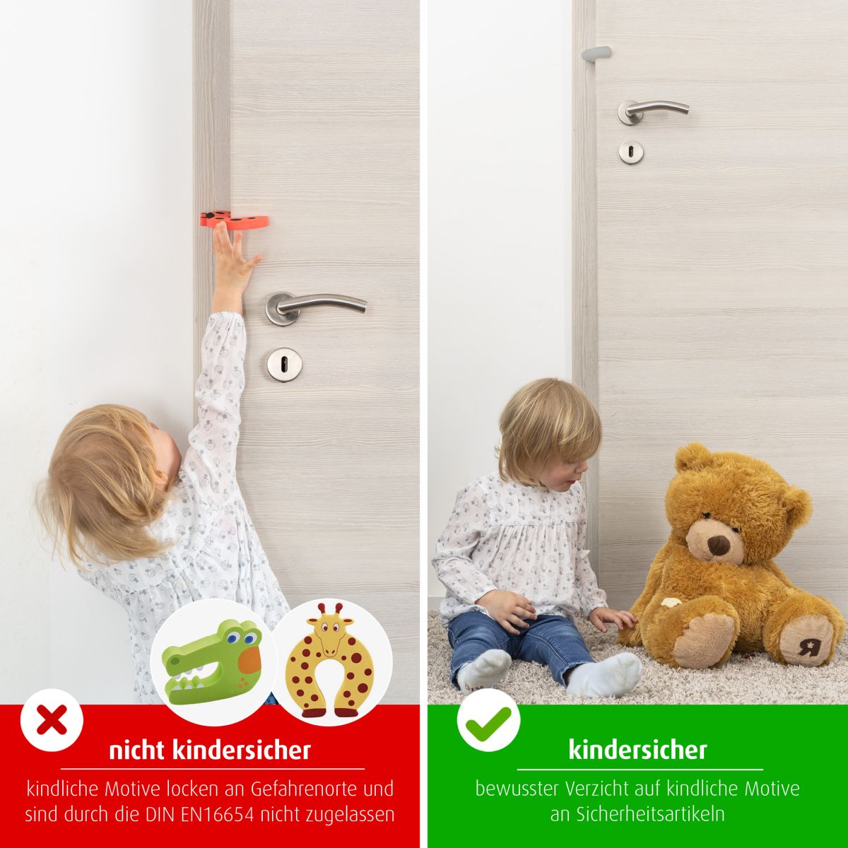 Door stopper, 2 piece reer
