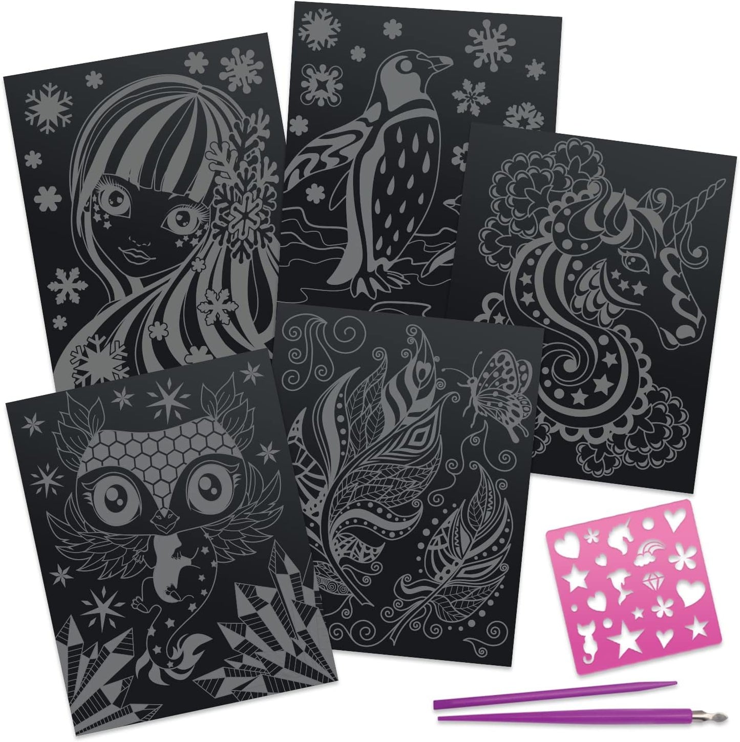 Scratch and Sketch Art Kit