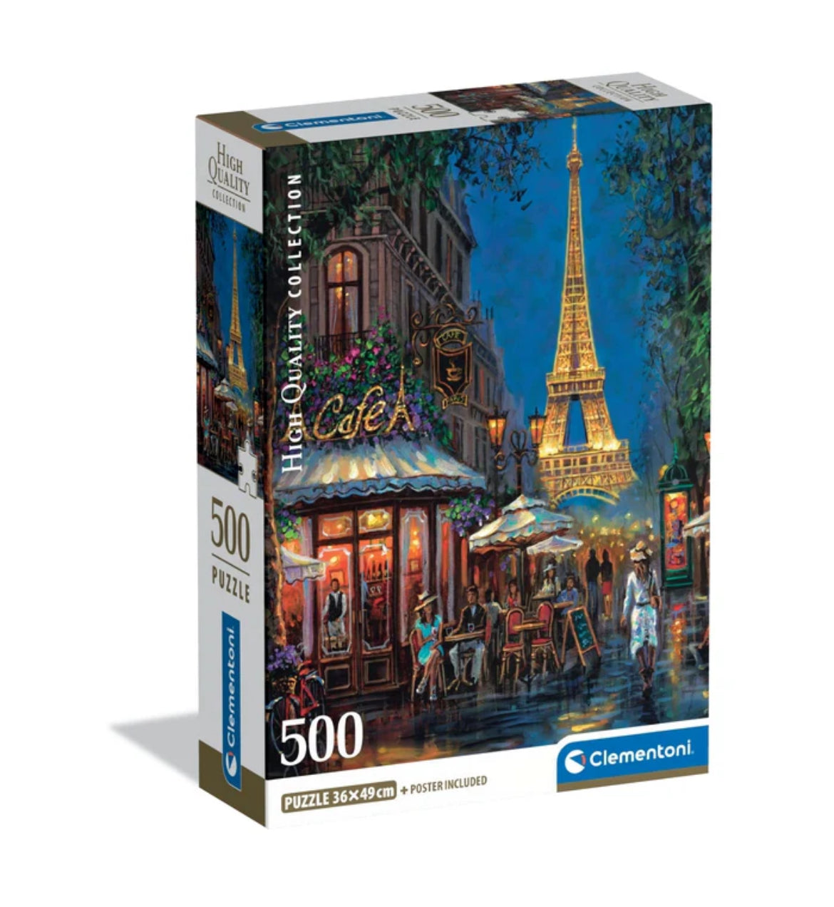 NIGHT AT THE EIFFEL CAFÉ- - 500 PIECES