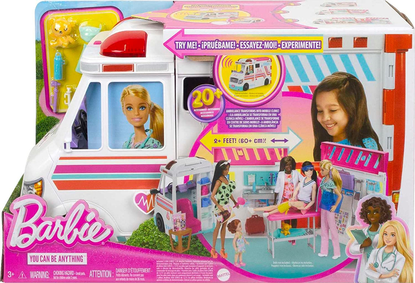 Barbie Doll Set Ambulance