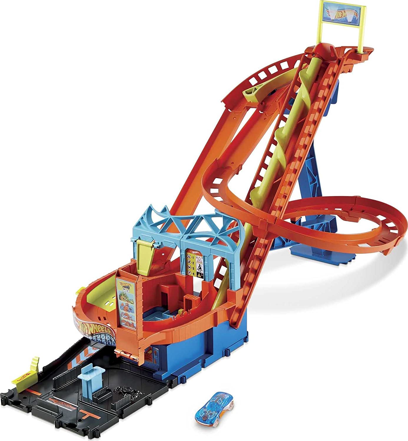 Hot Wheels Hot Wheels City Motorized Roller Coaster