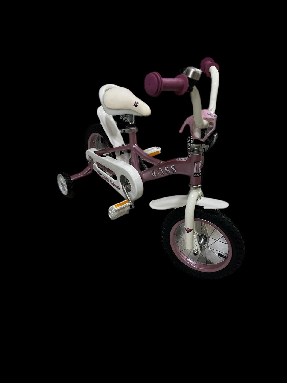 Ross Lil Shark 12 inch Girls Bicycle Pink ( PEDAL BREAK )