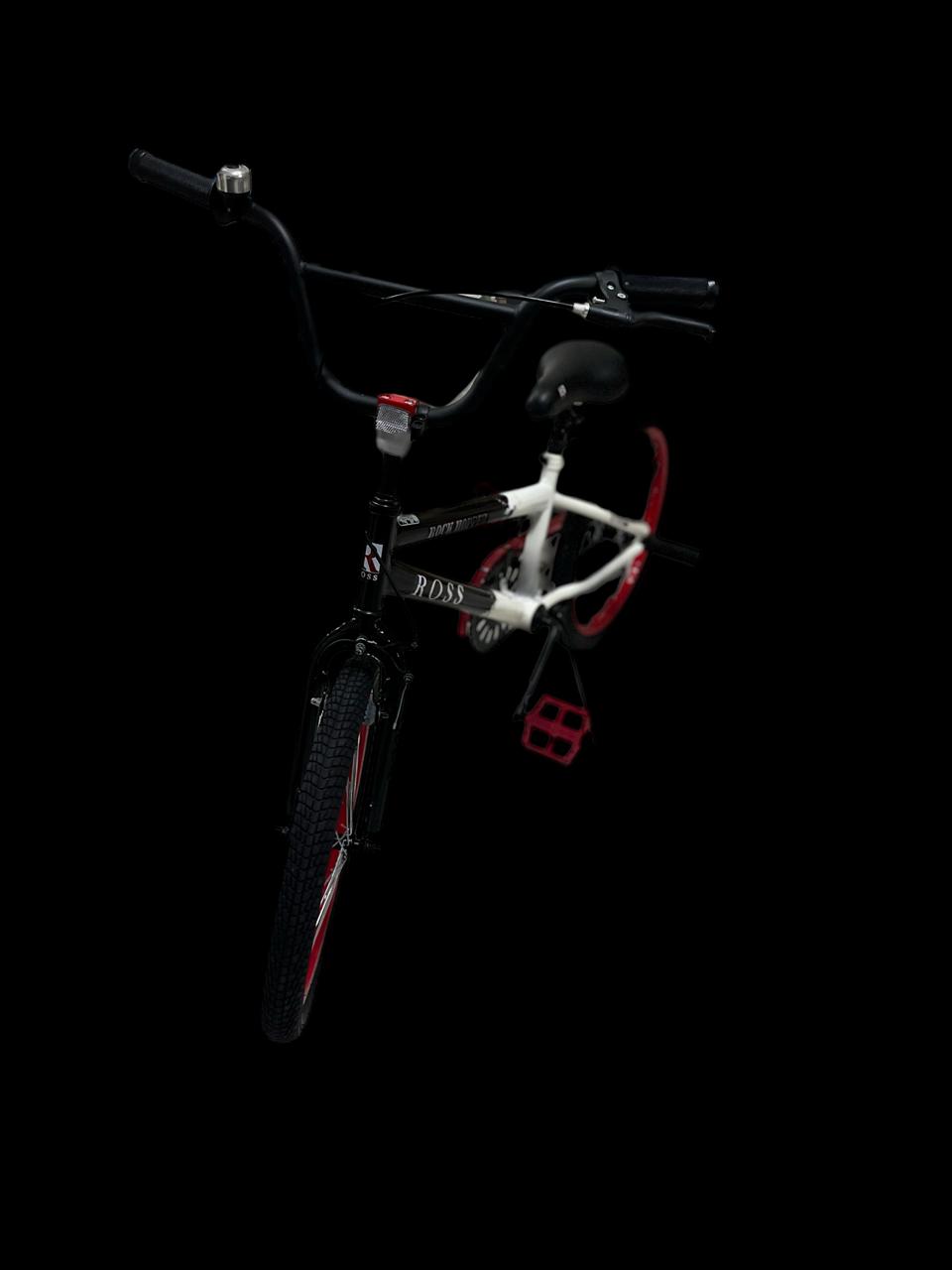 Rock Hopper Boys 20 In. White/Black BMX Bicycle