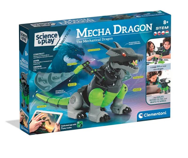 Clementoni – SCIENCE MUSEUM MECHA DRAGON ROBOT