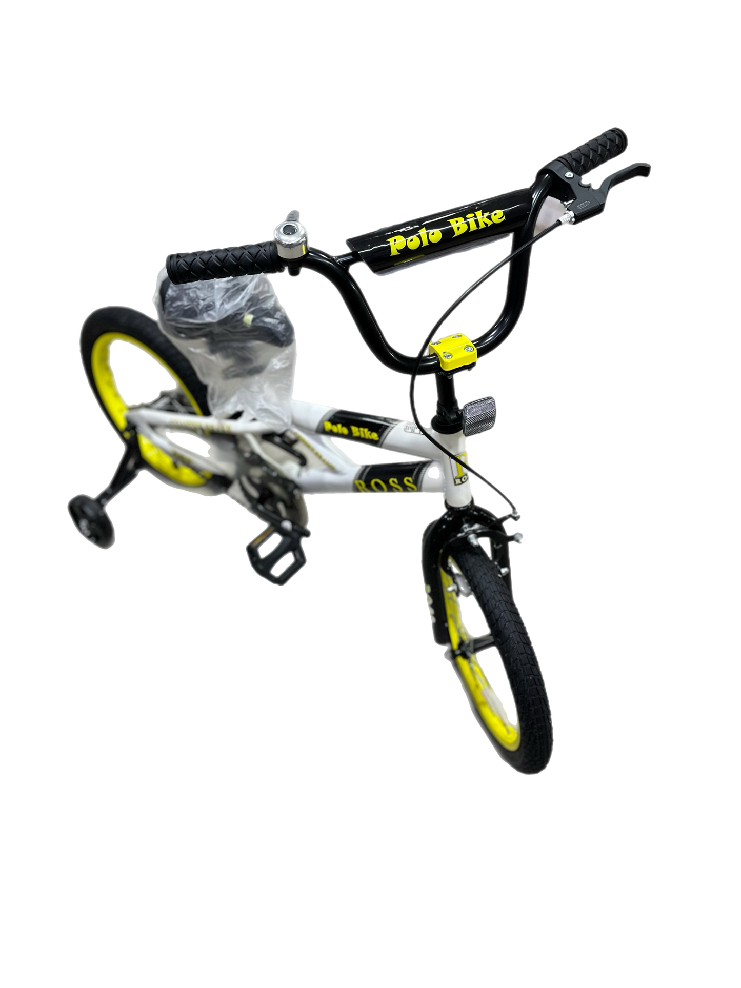 Ross 16 inch Boys Bicycle Black/White