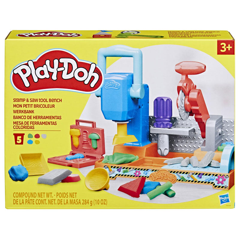 Play Doh Stamp & Saw Tool Bench
