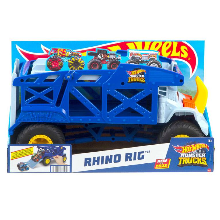 Hot Wheels Monster Truck Rhino Rig