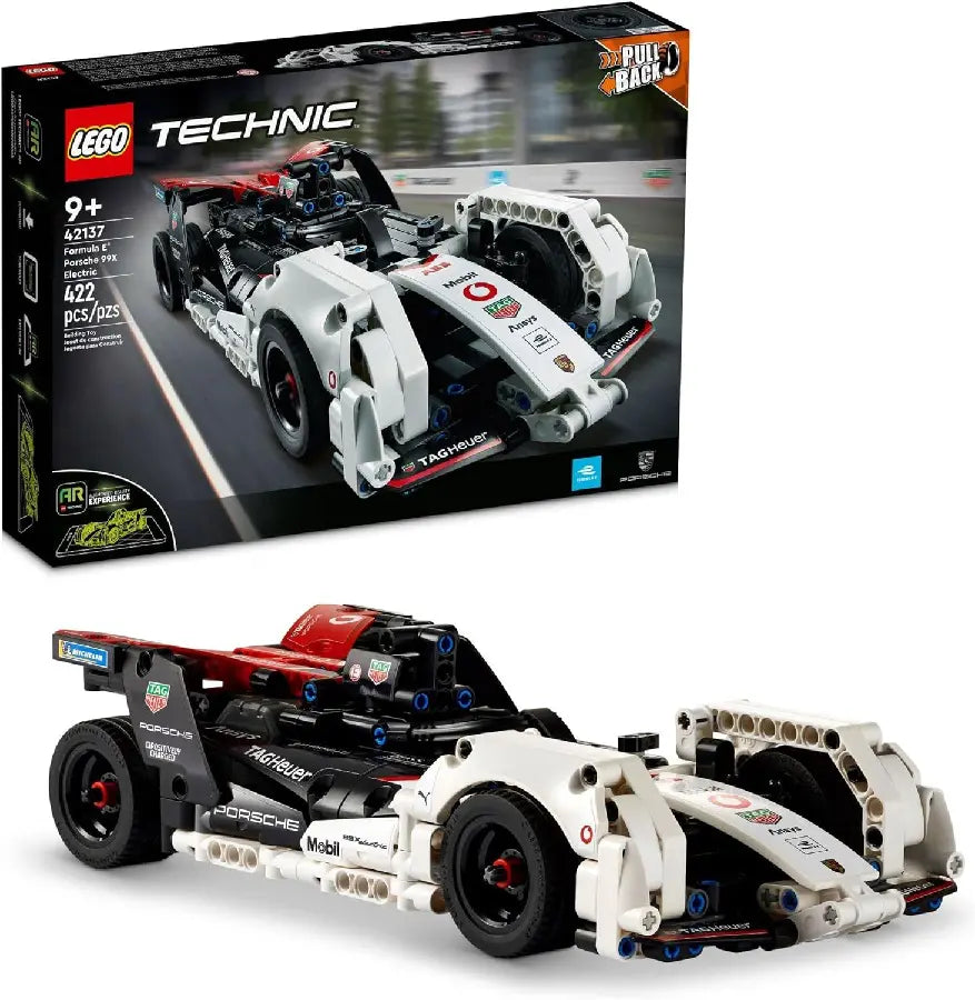 LEGO Technic Porsche 99X Electric 42137 Formula E Racing Car Set