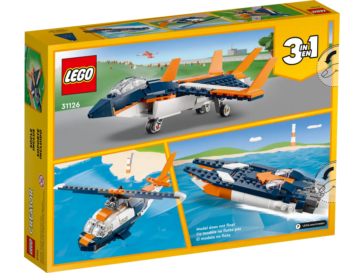 Lego Creative Supersonic-jet