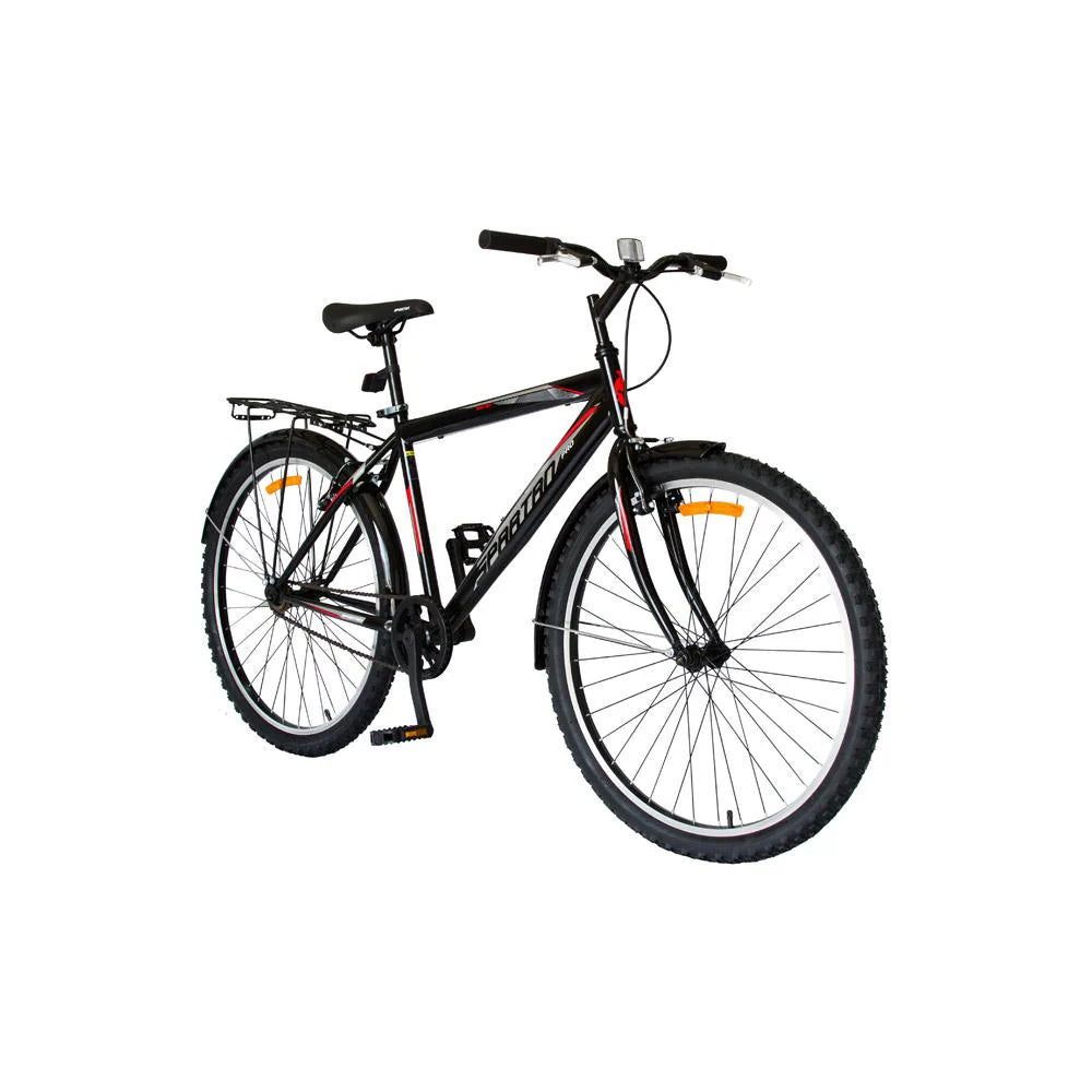 Spartan 24″ Inch Bicycle Commuter Steel Black