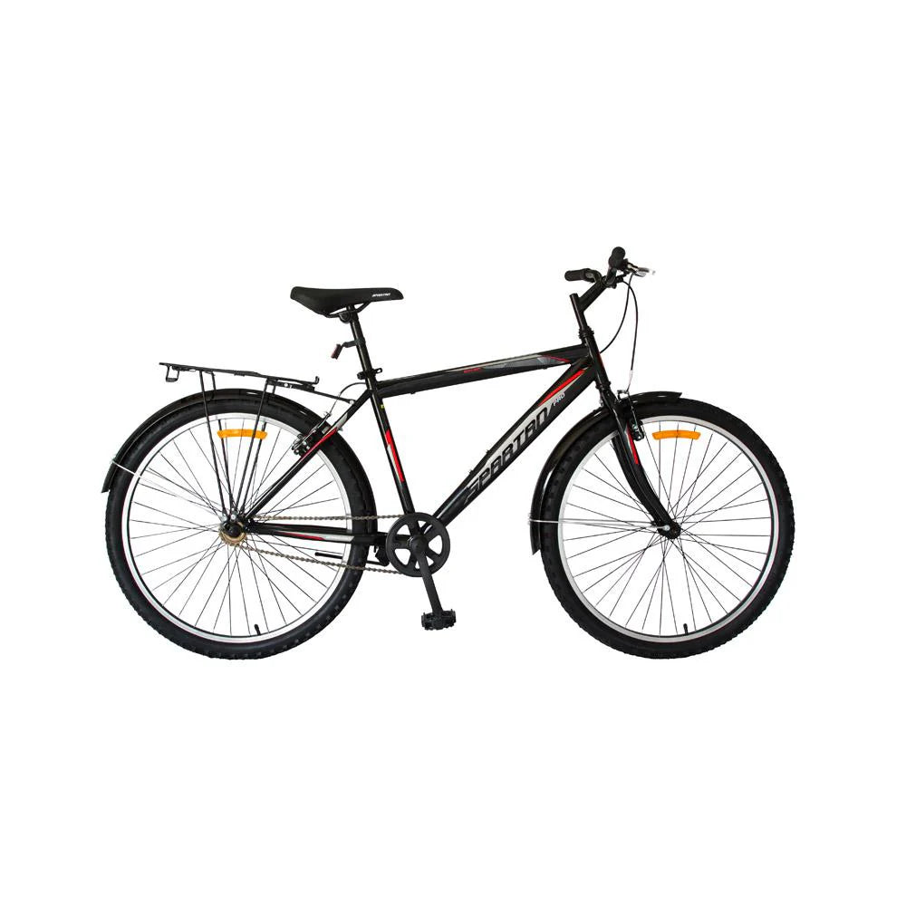 Spartan 24″ Inch Bicycle Commuter Steel Black