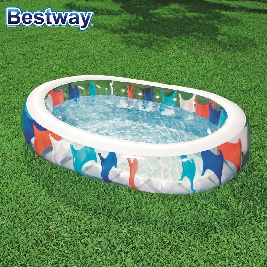 Elliptic Family Pool 229x152x51cm