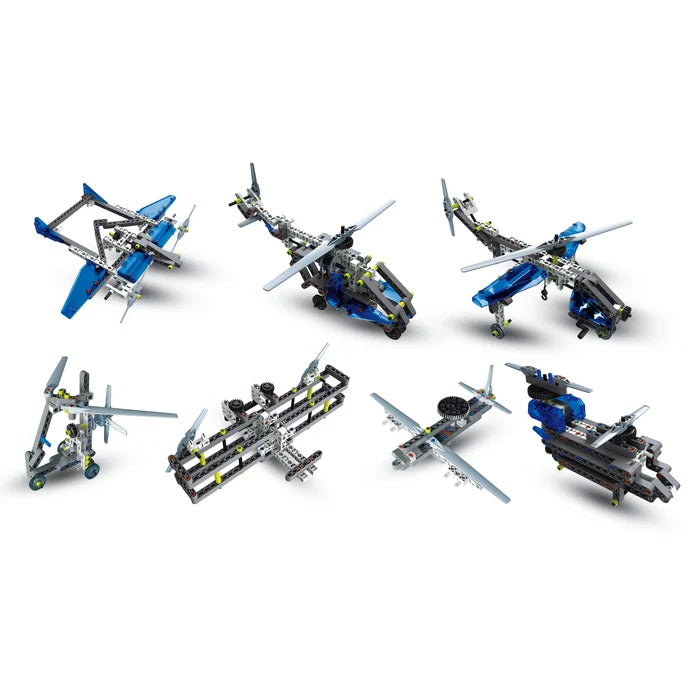 Clementoni Mechanics - Aeroplanes & Helicopters