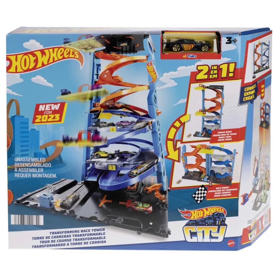 Hot Wheels Transforming Race Tower Playset