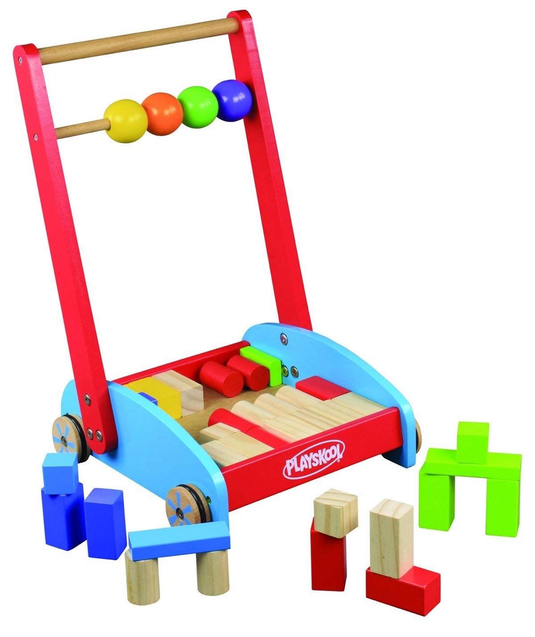 Playskool walker with blocks