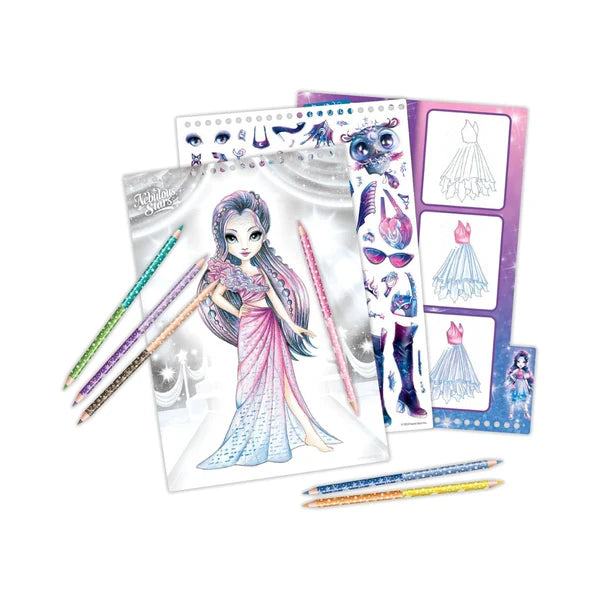 Nebulous Stars Fashion Sketchbook Star Gala Edition
