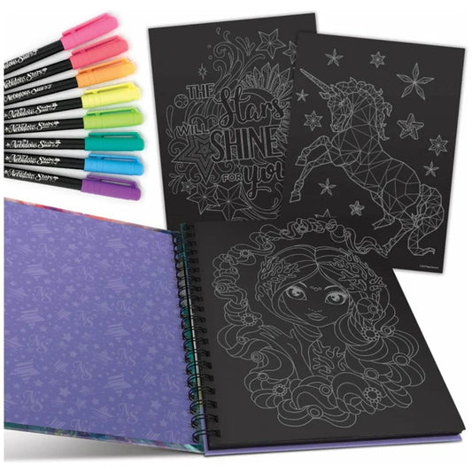 Coloring Book Black Pages