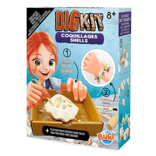 Buki Dig Kit Coquillages Shells