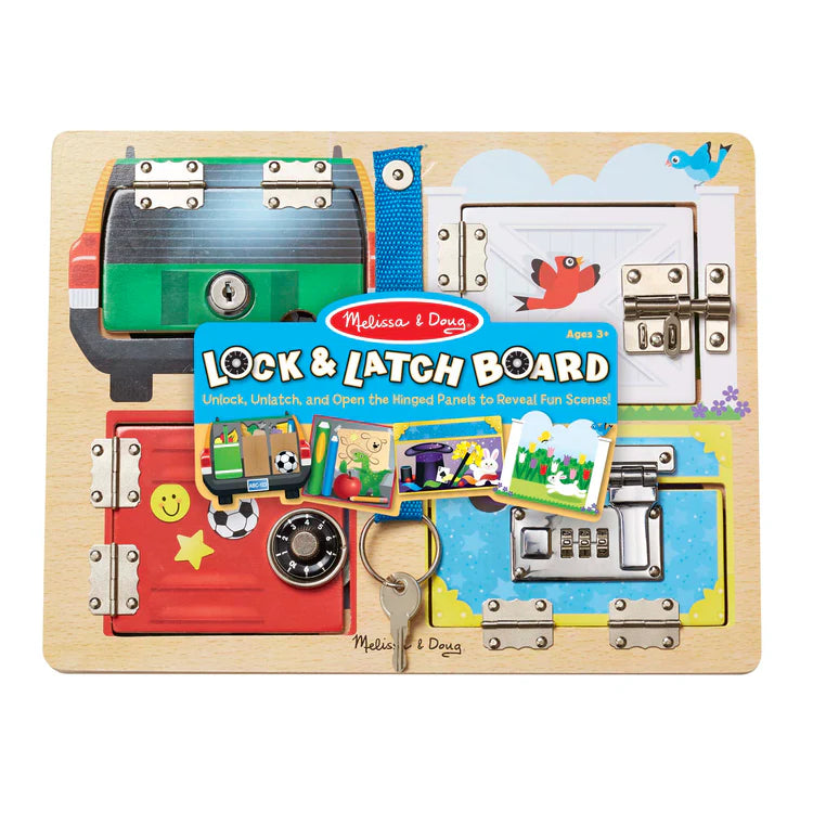 Lock & Latch Board | Melissa & Doug