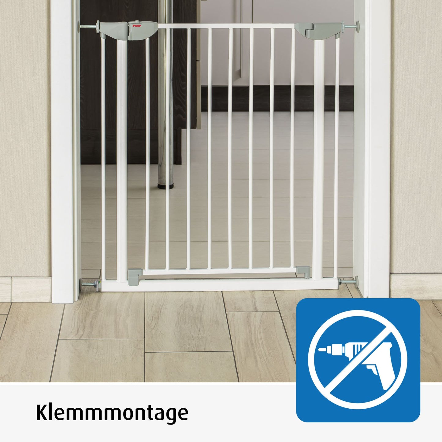 Basic clamp grille (Door gate or Stairs gate) reer