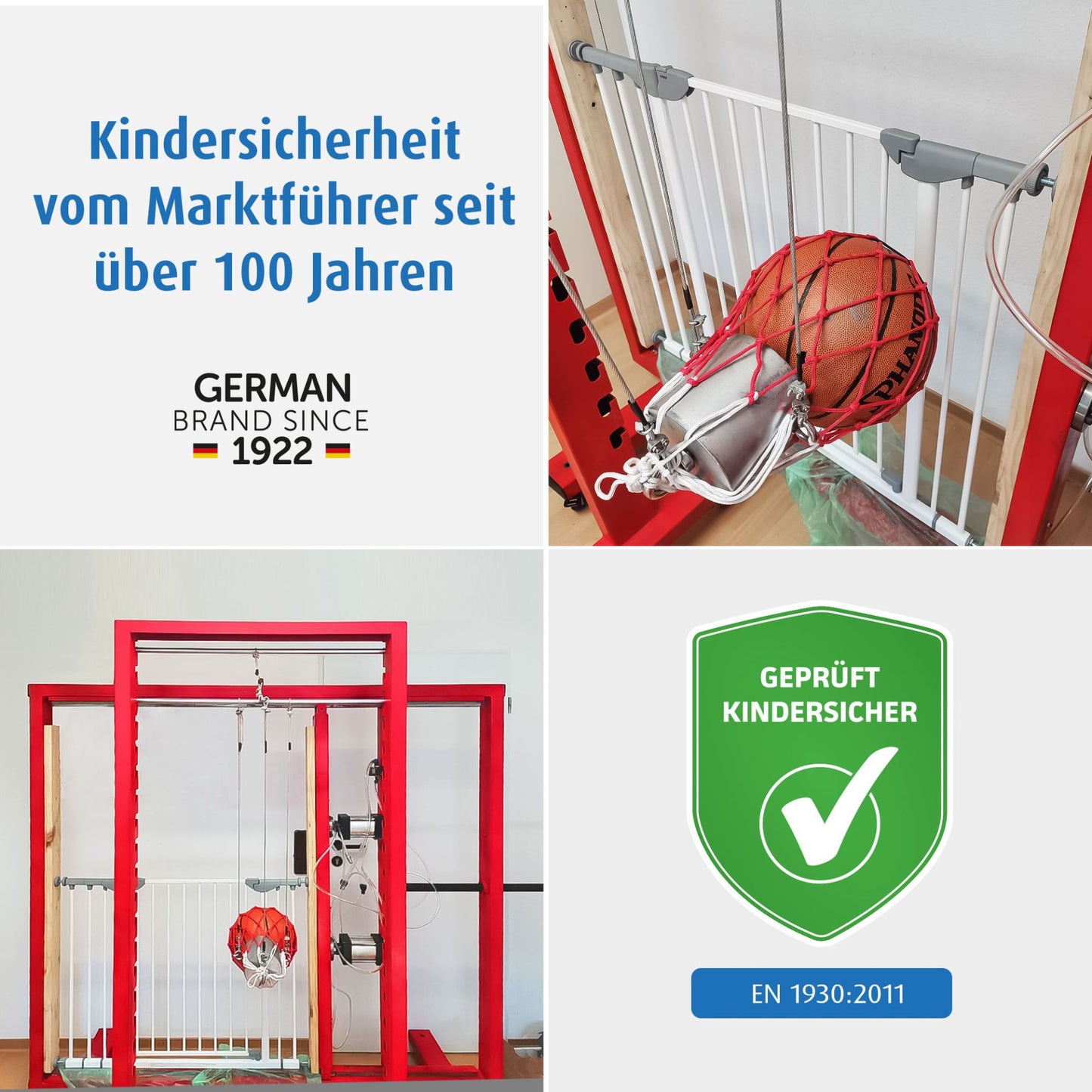 Basic clamp grille (Door gate or Stairs gate) reer
