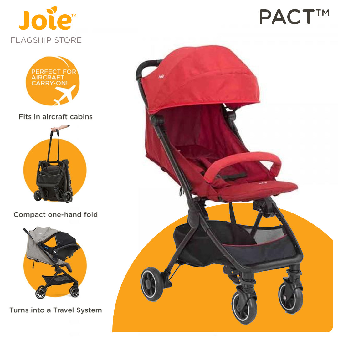 Joie Pact Stroller Cranberry (Showroom Condition)