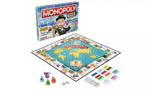 Monopoly Travel World Tour Board Game
