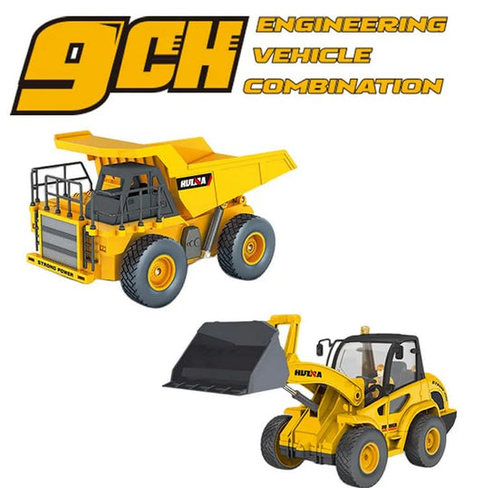 Huina R/C Tractor & Truck Set