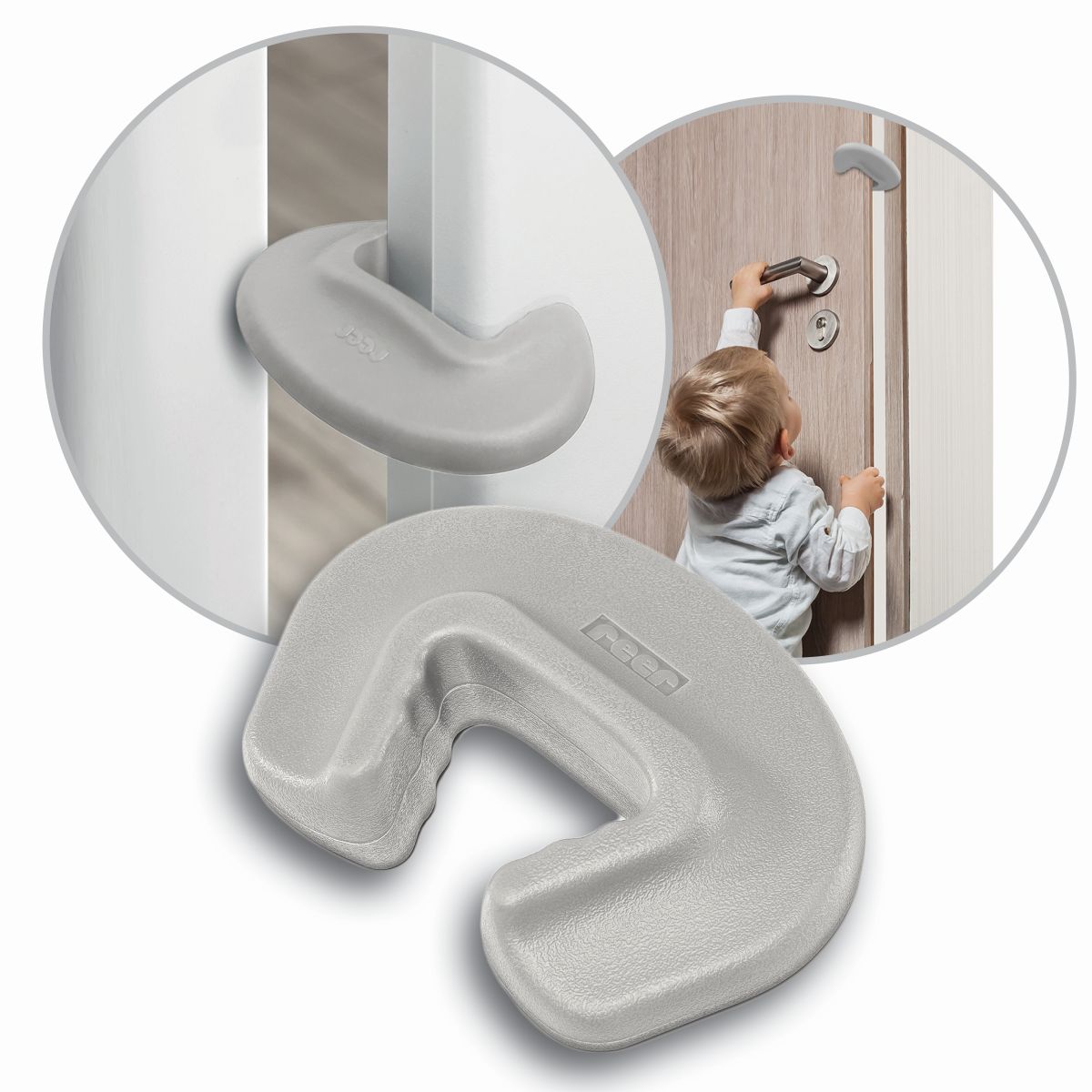Door stopper, 2 piece reer