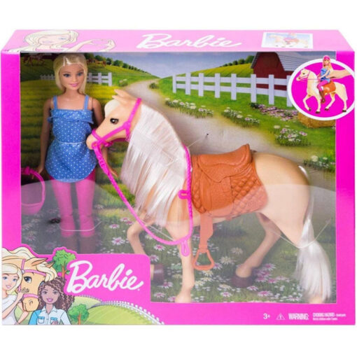 Barbie Doll with Horse