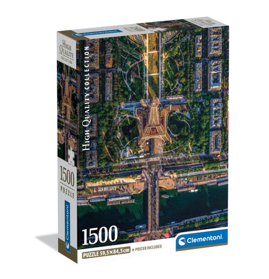 FLYING OVER PARIS - 1500 PIECES