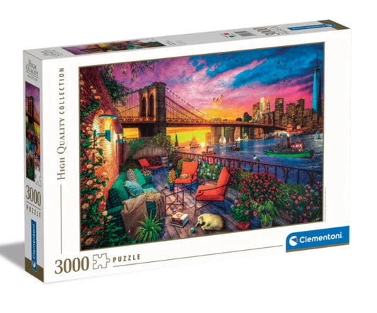 MANHATTAN BALCONY SUNSET - 3000 PIECES