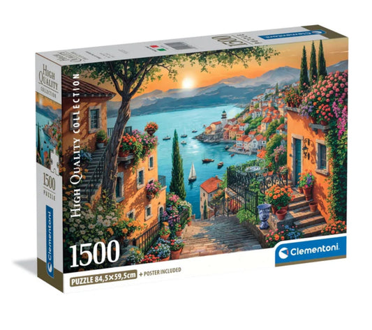 STEPS TO THE HARBOR - 1500 PIECES