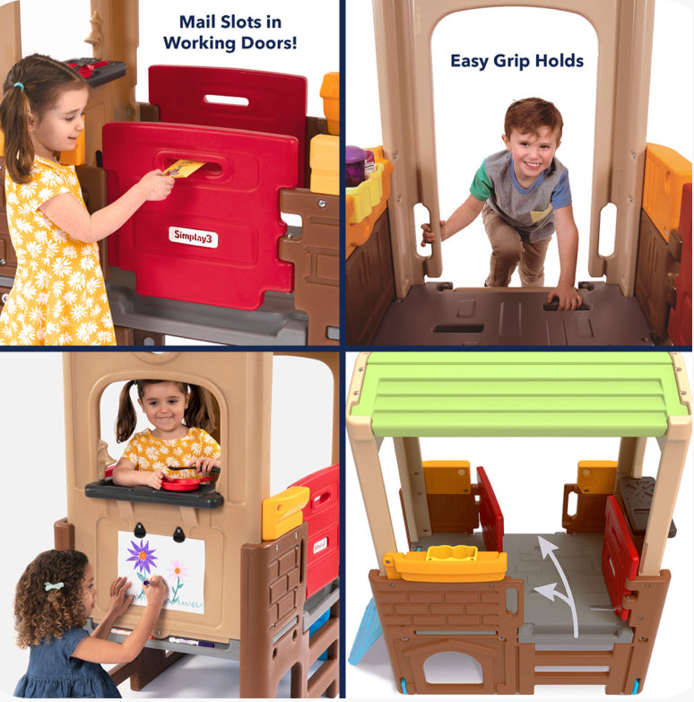 SimPlay3Young Explorers Indoor/Outdoor Discovery Playhouse