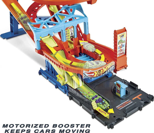 Hot Wheels Hot Wheels City Motorized Roller Coaster