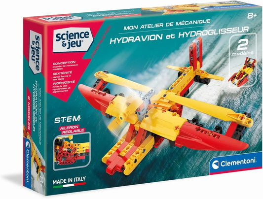 Clementoni Hydravion et Hydroglisseur 2 modeles