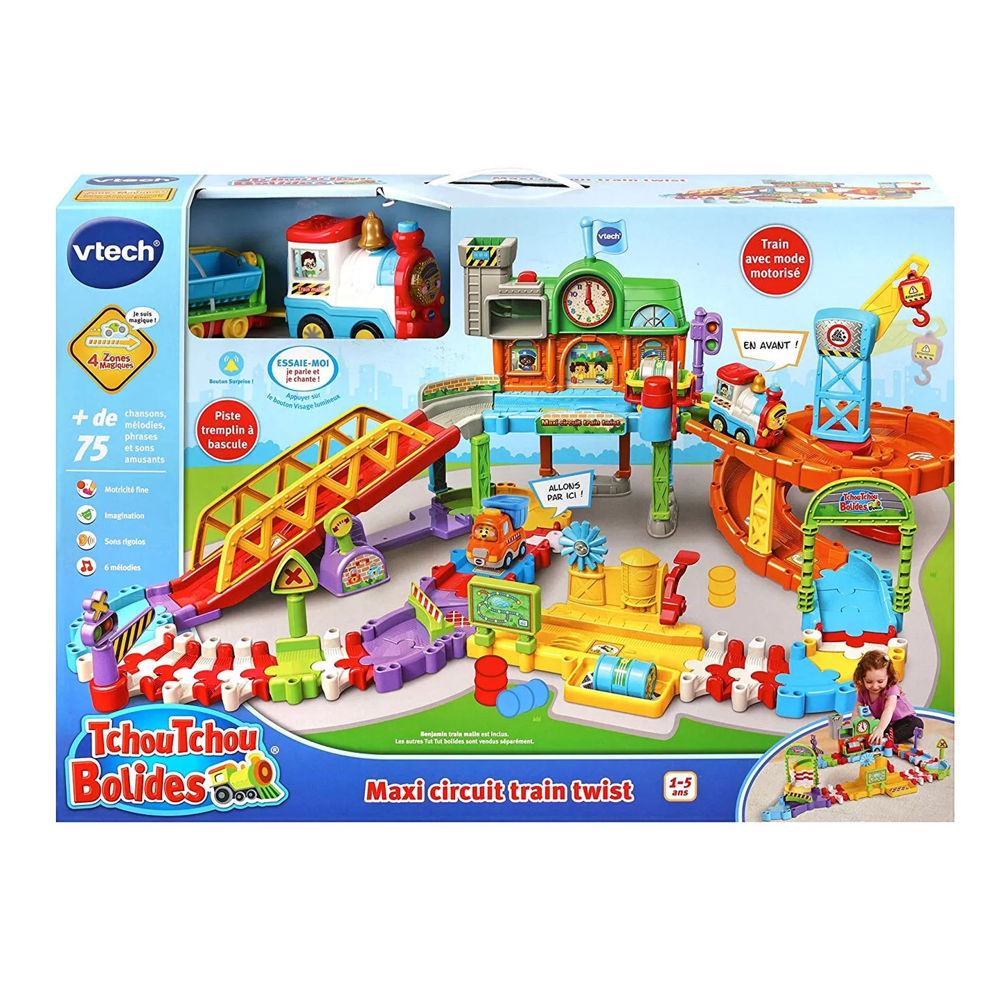 VTECH
Tchou Tchou Bolides Maxi Train Circuit Twist