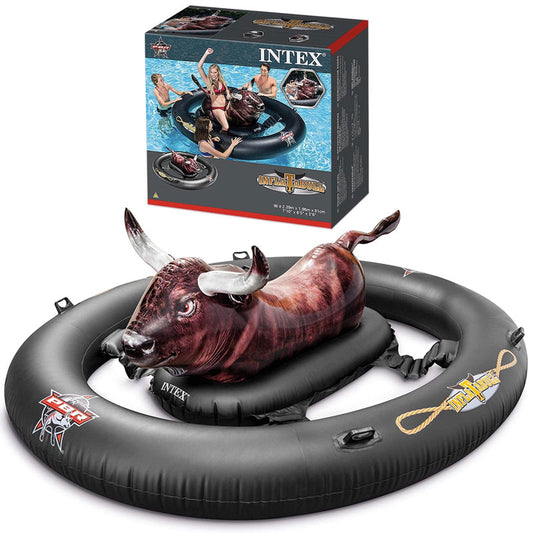 Inflatabull Floating Mattress Rodeo Bull