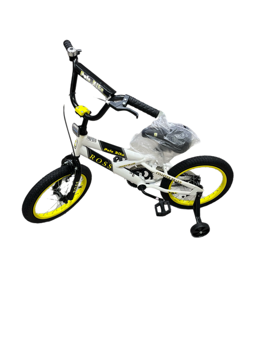 Ross 16 inch Boys Bicycle Black/White