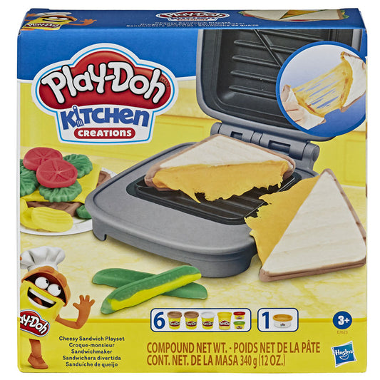 Play Doh Cheesy Sandwich Playset Dough & Accessories Set