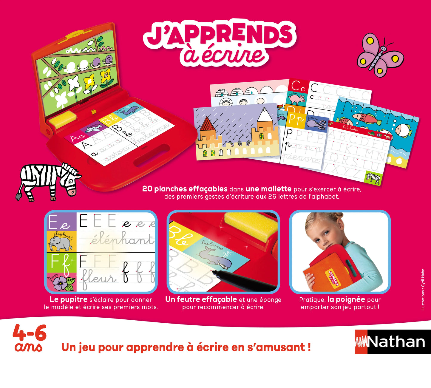 J’apprends a ecrire