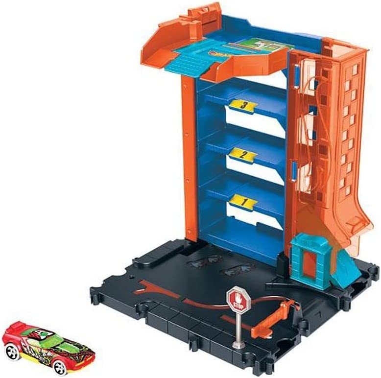 Hot Wheels Downtown Car Park