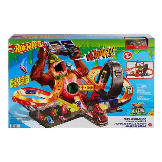 Hot Wheels Toxic Gorilla Slam