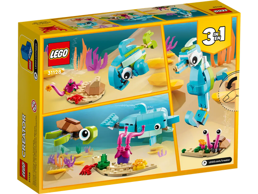 Lego Creator 3in1 Dolphin and Turtle.