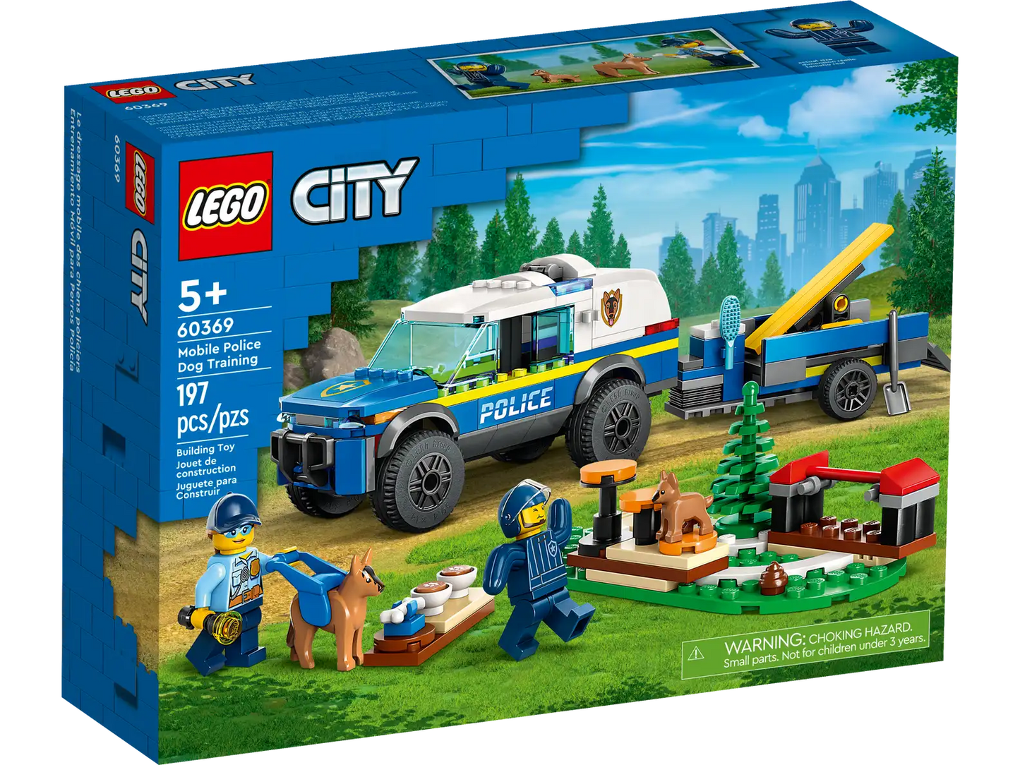 Lego City Mobile Police Dog Training