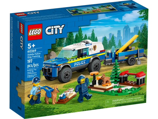 Lego City Mobile Police Dog Training
