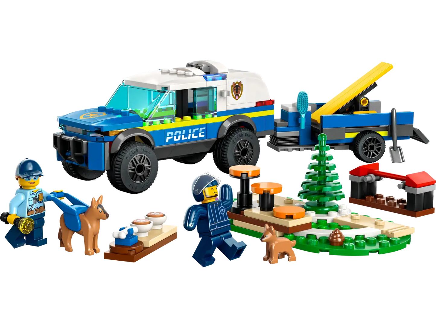 Lego City Mobile Police Dog Training