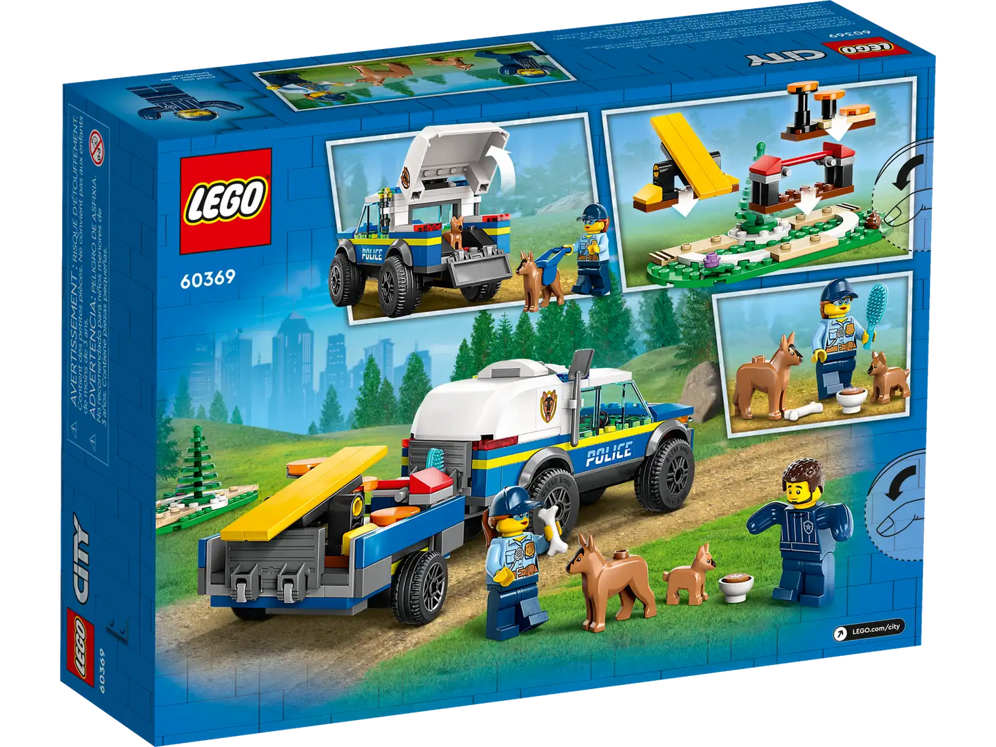 Lego City Mobile Police Dog Training