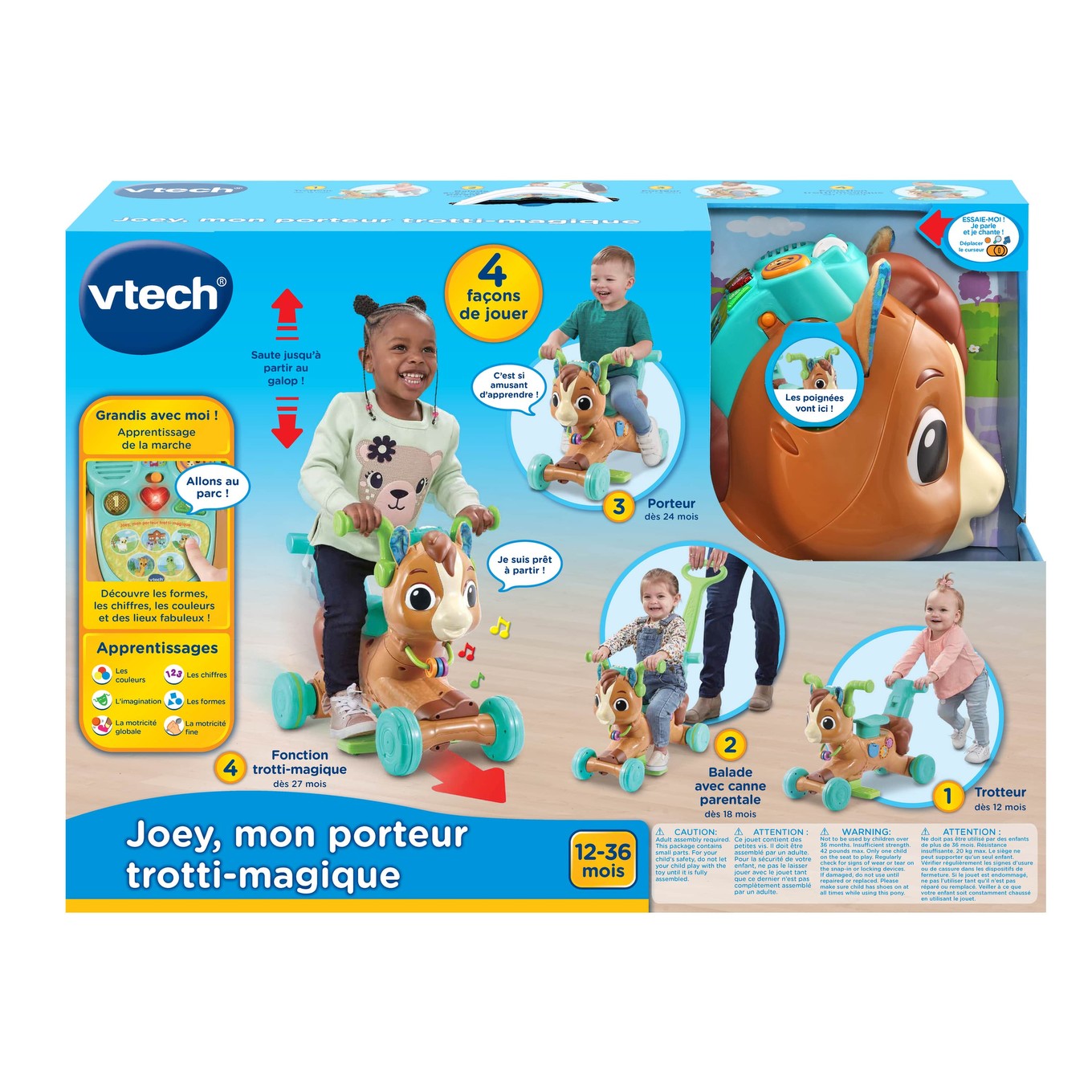Vtech Joey, mon porteur trotti-magique