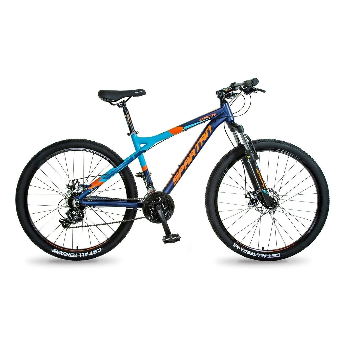 Spartan 27.5″ Inch Bicycle Ampezzo Men’s MTB Alloy Blue